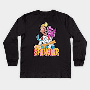 Fright Features Egon Kids Long Sleeve T-Shirt